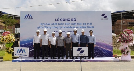 Sonadezi, Việt Thắng đầu tư điện măt trời áp mái