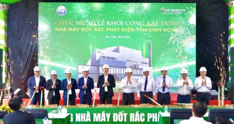 BCG Energy khởi công nhà máy đốt rác phát điện 4.758 tỷ đồng