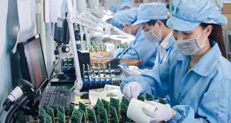 Xuất khẩu máy tính, điện thoại và linh kiện đạt gần 150 tỷ USD sau 8 tháng