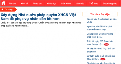 Hà Nội: Xử phạt một trang tin 75 triệu đồng - Vimarsana News