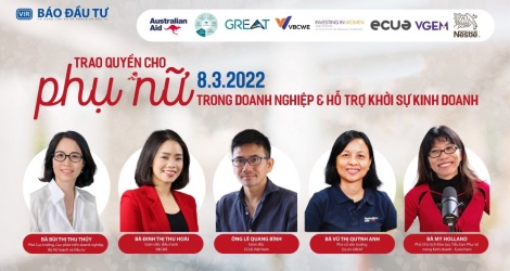 Trao quyền cho phụ nữ trong doanh nghiệp và hỗ trợ khởi sự kinh doanh