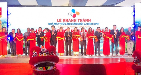 Tập đoàn CJ vận hành nhà máy thức ăn chăn nuôi thứ 6 tại Việt Nam