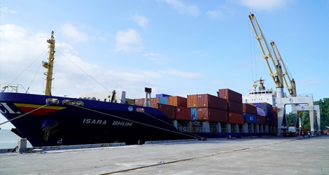 Hãng tàu Regional Container Lines mở tuyến vận chuyển container quốc tế qua cảng Chân Mây