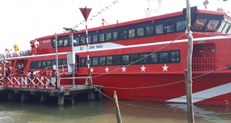 Phú Quốc Express khai trương tàu cao tốc tuyến Cần Thơ - Trần Đề - Côn Đảo