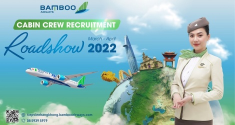 Bamboo Airways tìm kiếm “đại sứ bầu trời” quy mô lớn tại 4 thành phố lớn ở Việt Nam, Philipines