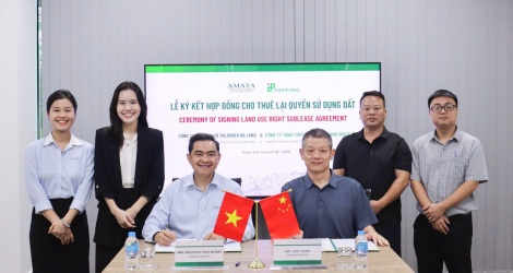 Amata City Hạ Long mở rộng chuỗi cung ứng với dự án Topping Industrial
