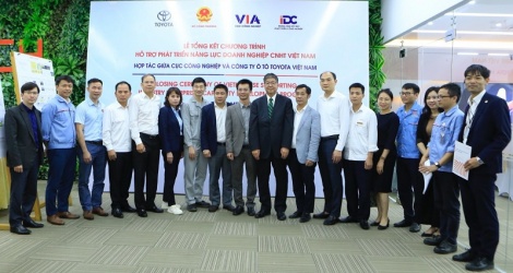 Toyota tiếp tục hỗ trợ nhà cung cấp Việt gia nhập chuỗi cung ứng ngành ô tô