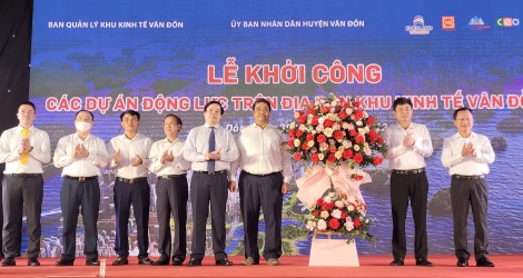 Quảng Ninh khởi công các dự án động lực tại KKT Vân Đồn gần 10.000 tỷ đồng