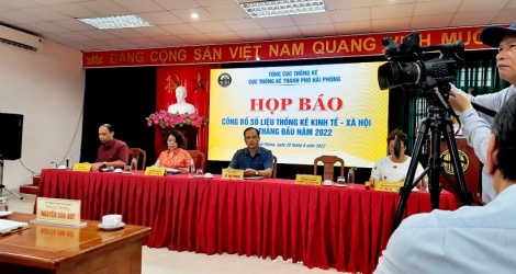 Nửa đầu năm 2022, Hải Phòng tăng trưởng 11,1%, thuộc top 10 địa phương tăng trưởng cao nhất