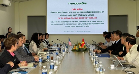 Doanh nghiệp bang Idaho (Hoa Kỳ) tìm cơ hội hợp tác lĩnh vực nông nghiệp tại Gia Lai