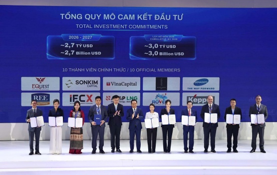 Công bố 10 thành viên Trung tâm Tài chính TP.HCM, cam kết đầu tư 3 tỷ USD
