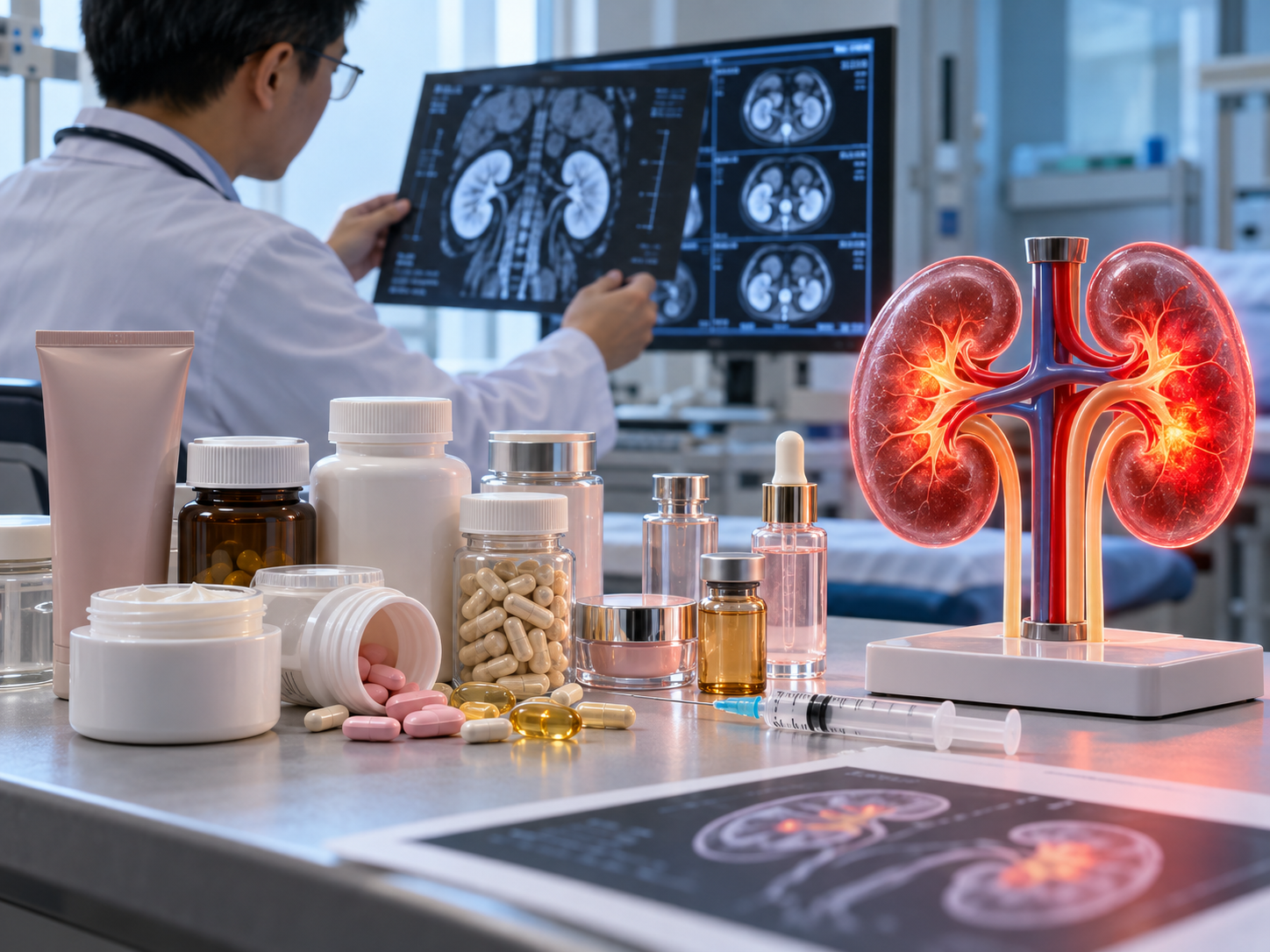 Cosmetics, Medications, and Kidney Health
