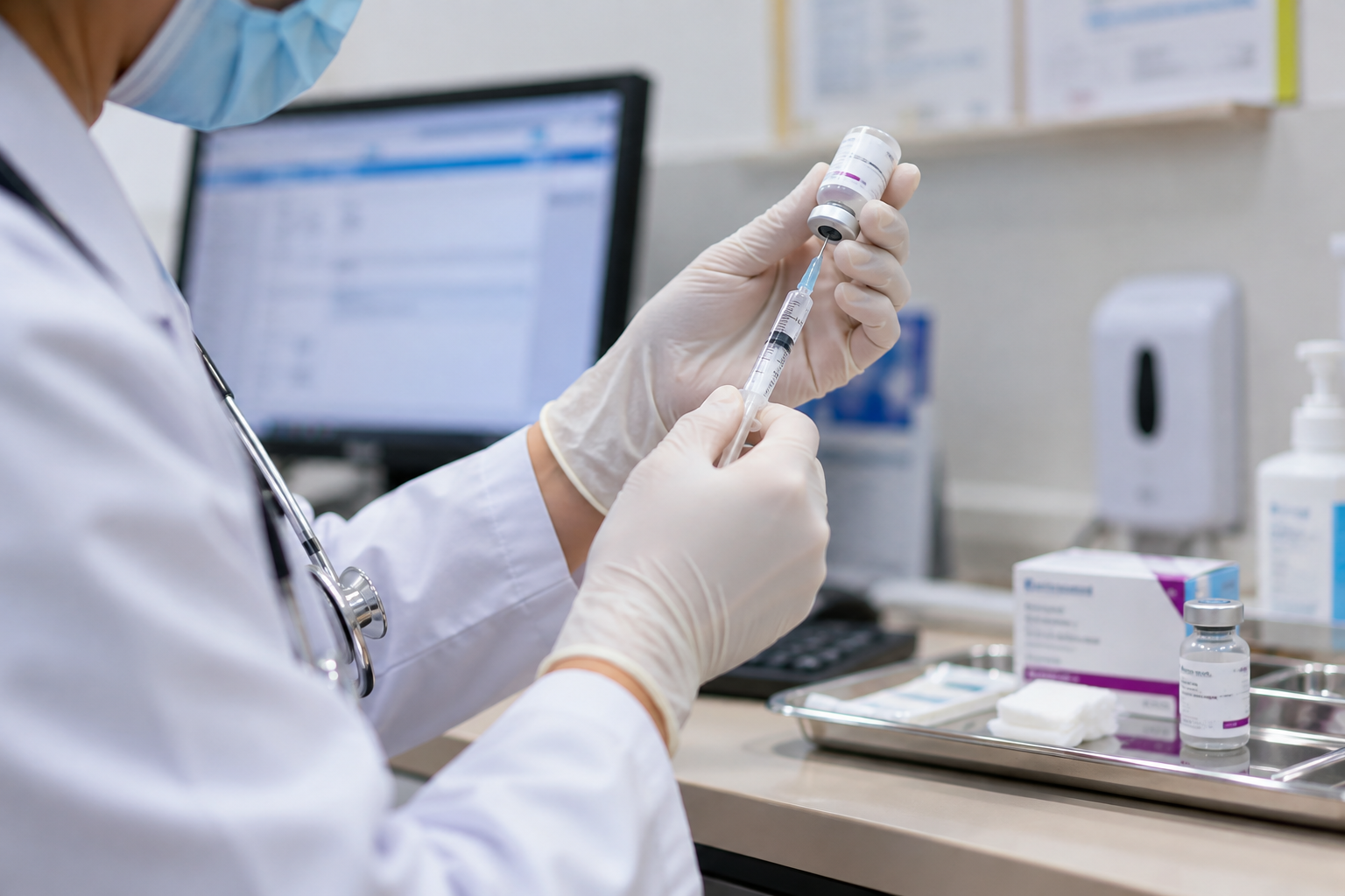 Preparing a Medication Injection