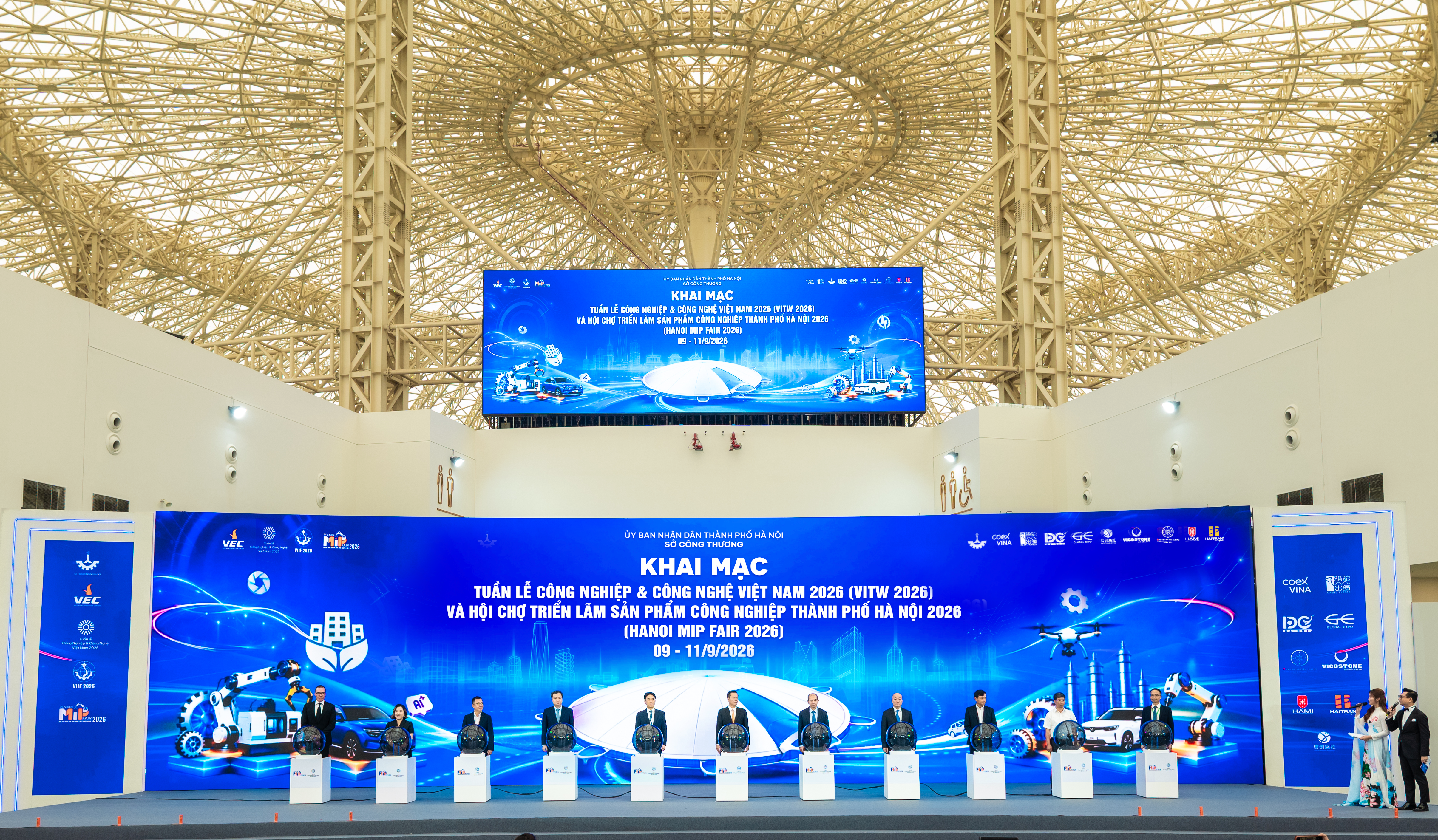 Lễ khai mạc Tuần lễ C&ocirc;ng nghiệp v&agrave; C&ocirc;ng nghệ Việt Nam 2026 (VITW 2026)