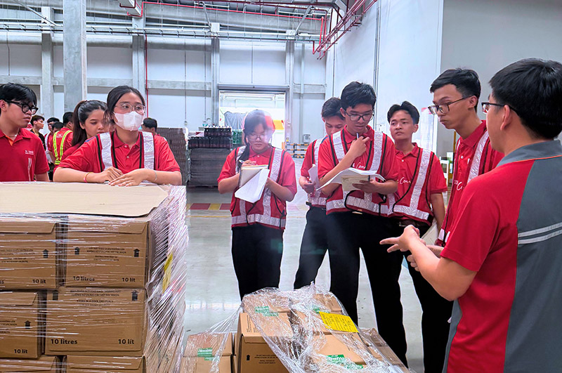 Thực tập tại Cocacola