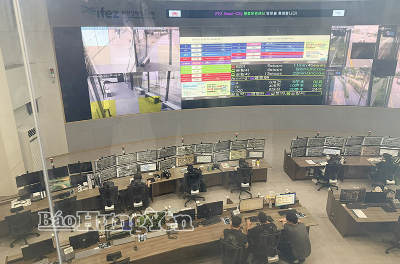Trung tâm Điều hành đô thị thông minh (IFEZ Smart City)