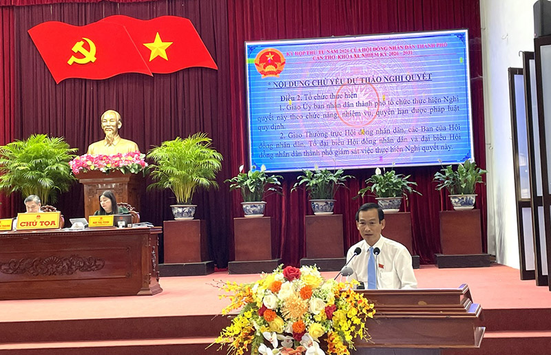 Gi&aacute;m đốc Sở t&agrave;i ch&iacute;nh TP. Cần Thơ L&ecirc; Thanh T&acirc;m