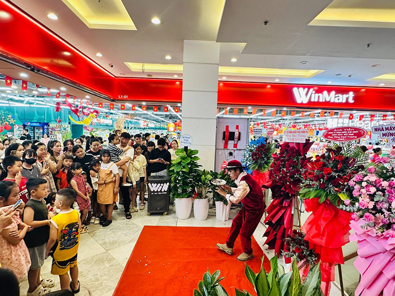 Nhiều hoạt động gắn kết khách hàng tại siêu thị WinMart Nhiều hoạt động gắn kết khách hàng tại siêu thị WinMart