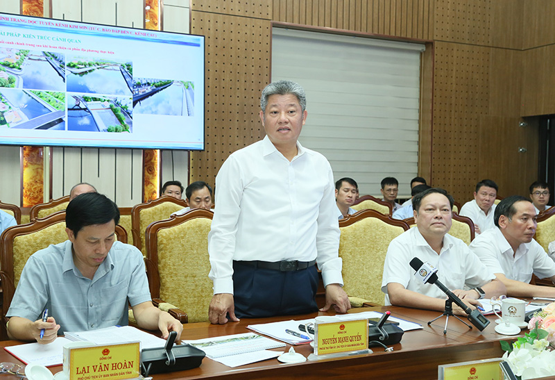 Chủ tịch UBND tỉnh Hưng Yên Nguyễn Mạnh Quyền Chủ tịch UBND tỉnh Hưng Yên Nguyễn Mạnh Quyền