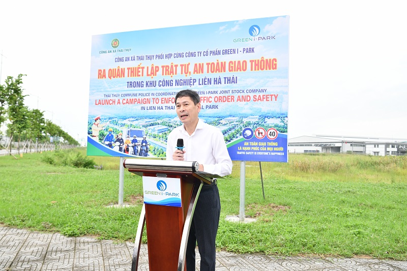 &Ocirc;ng L&ecirc; Đ&igrave;nh Đ&aacute;p Ph&oacute; tổng gi&aacute;m đốc C&ocirc;ng ty cổ phần Green i-Park