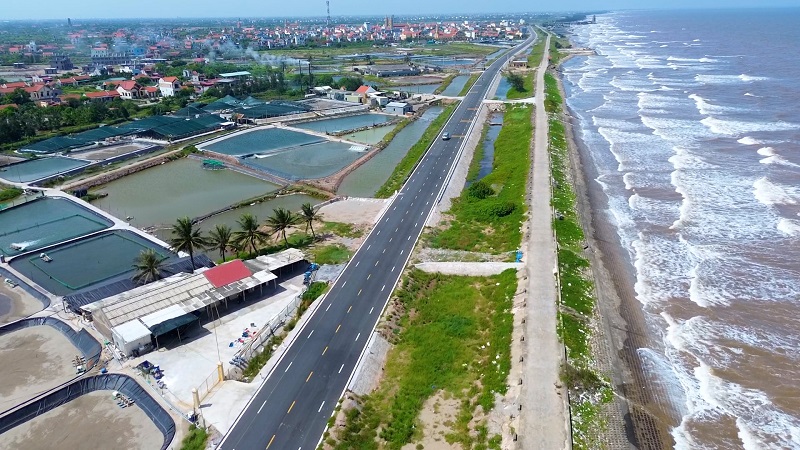 Đường ven biển qua tỉnh Ninh B&igrave;nh mở ra kh&ocirc;ng gian ph&aacute;t triển mới